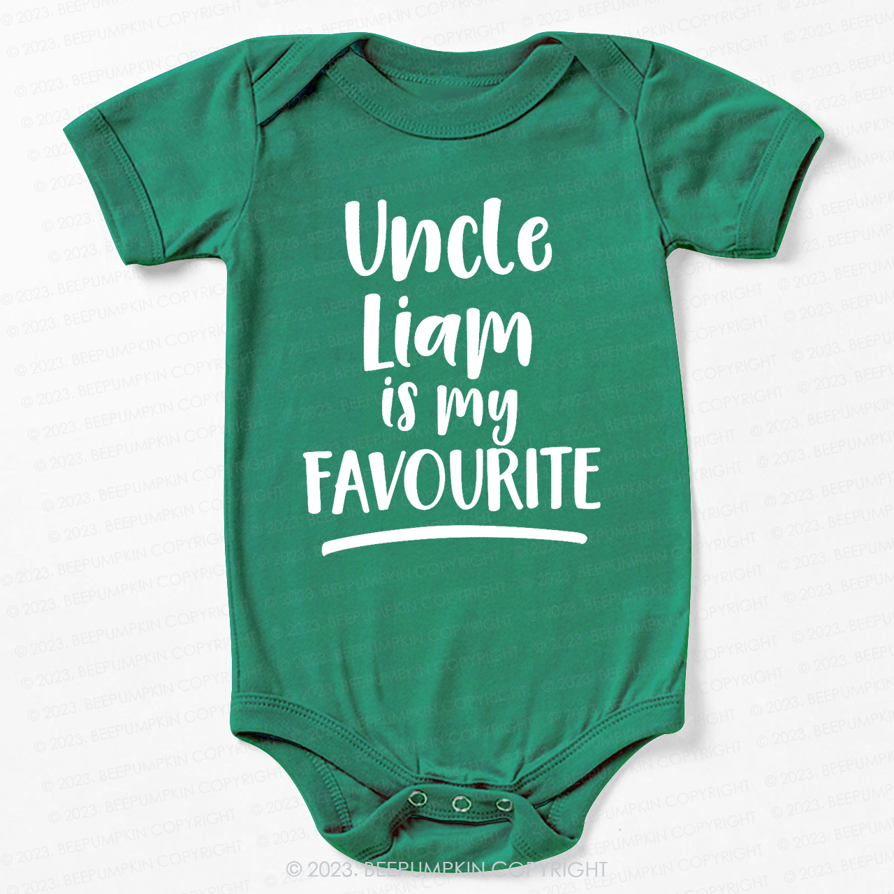 My Uncle Is My Favourite Bodysuit For Baby