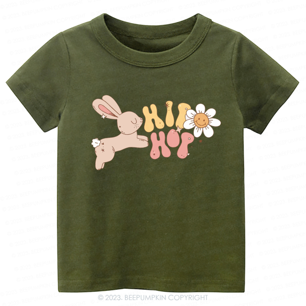 Groovy Easter Hip Hop Bunny -Toddler Tees
