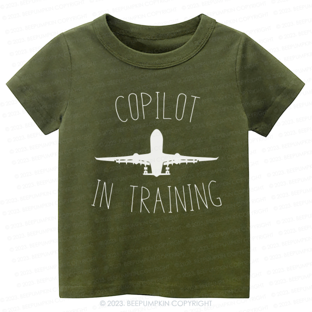 Copilot In Training-Toddler Tees