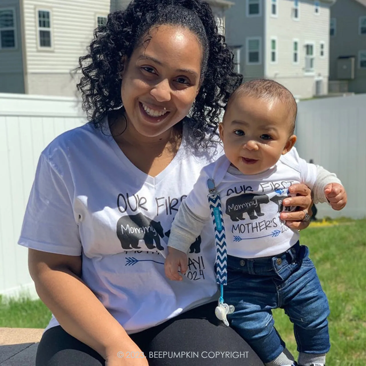 Baby Mom Bear Adult&Kids Shirt