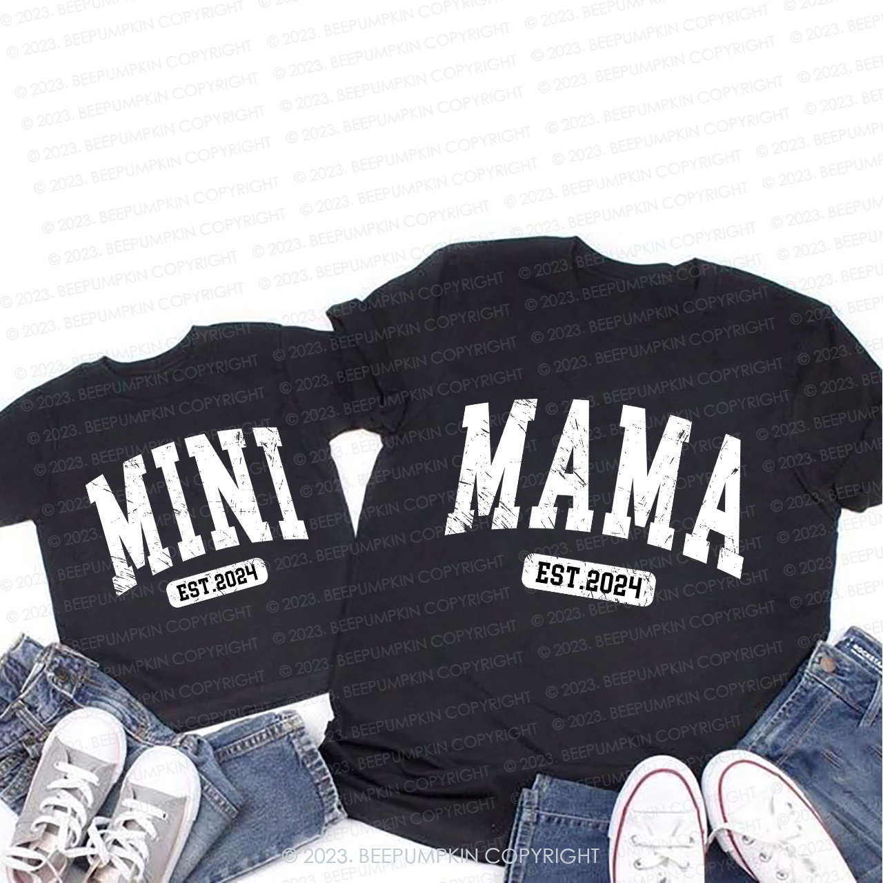 Mama Mini Gift Mom&Me Matching Tees