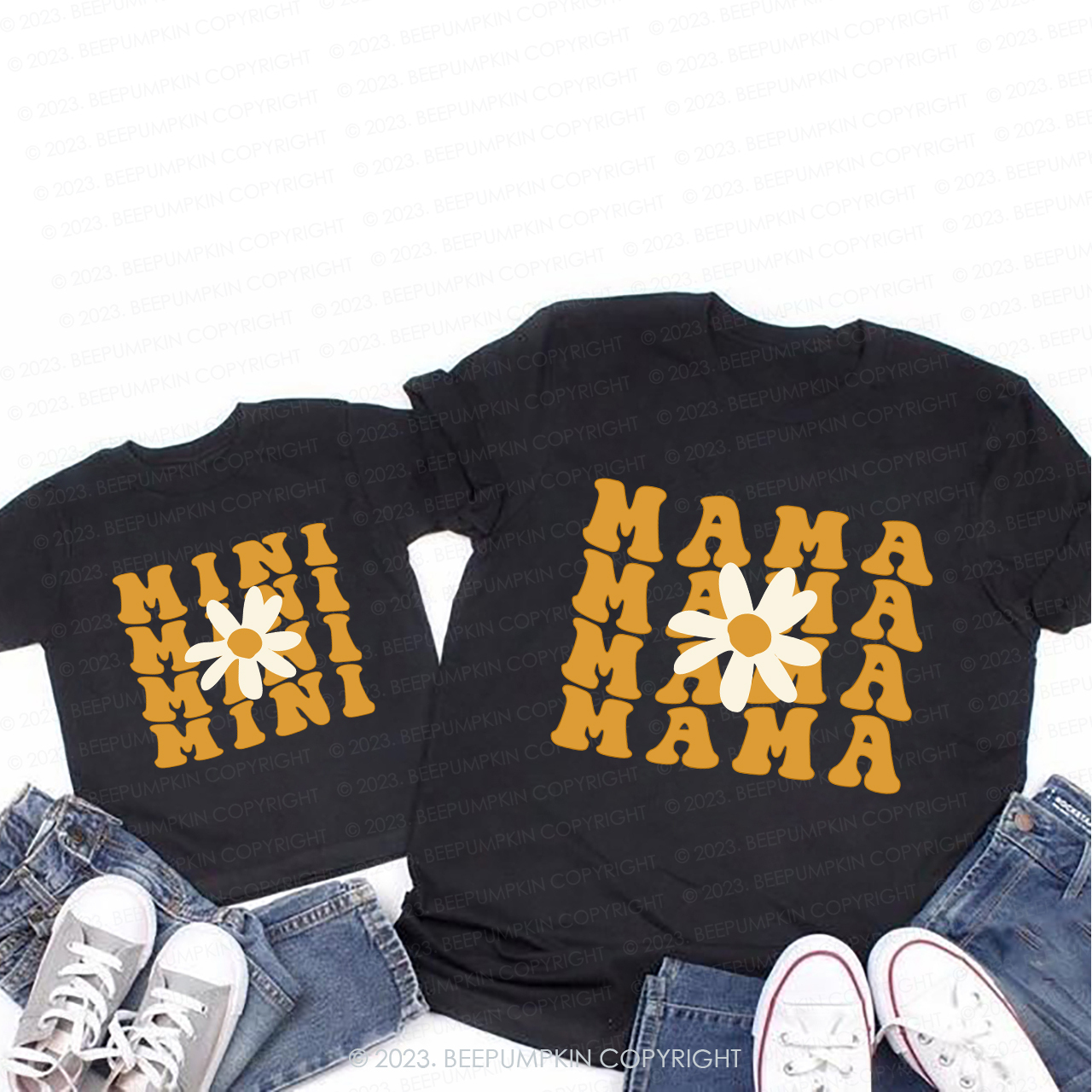 Daisy Mama Mini Mom&Me Matching Tees