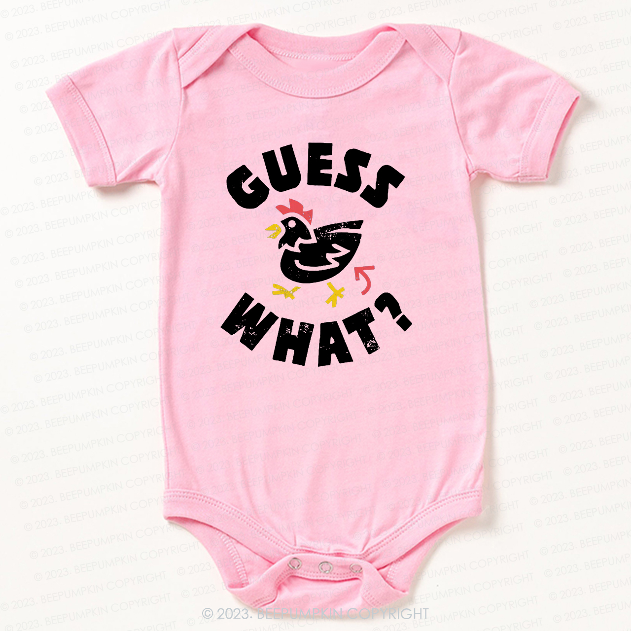 Guess What Chicken Butt Funny Hip For Baby