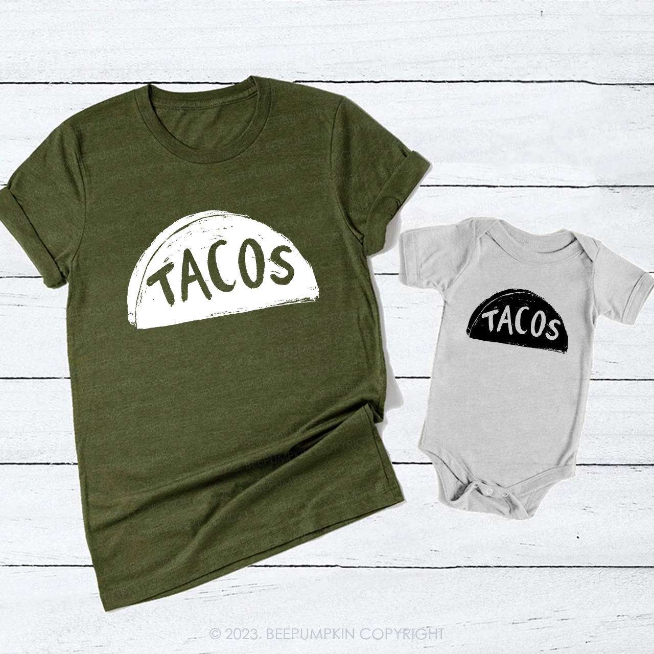 Taco Tuesday Mommy And Me Matching T-Shirts