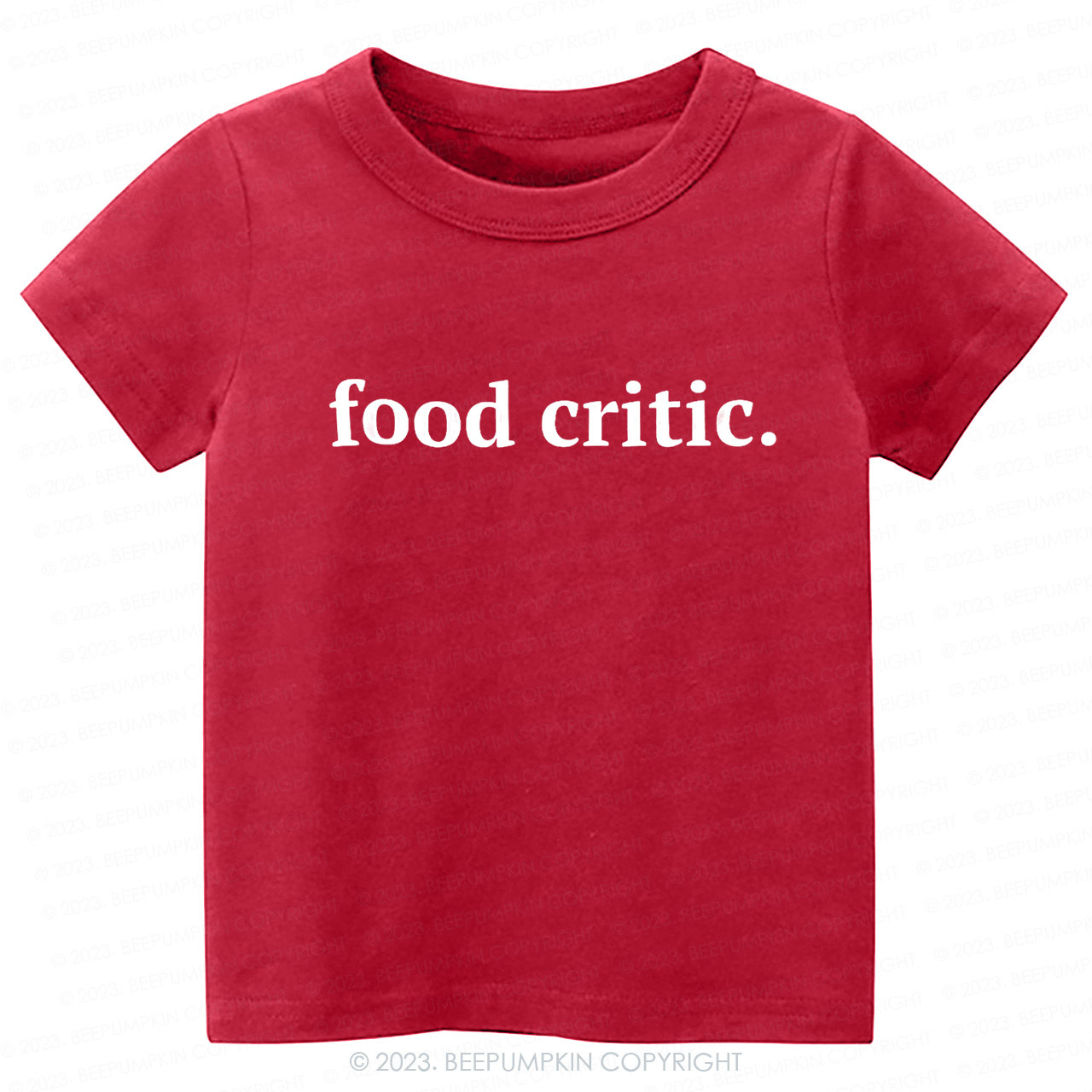 Food Critic -Toddler&Kids Tees