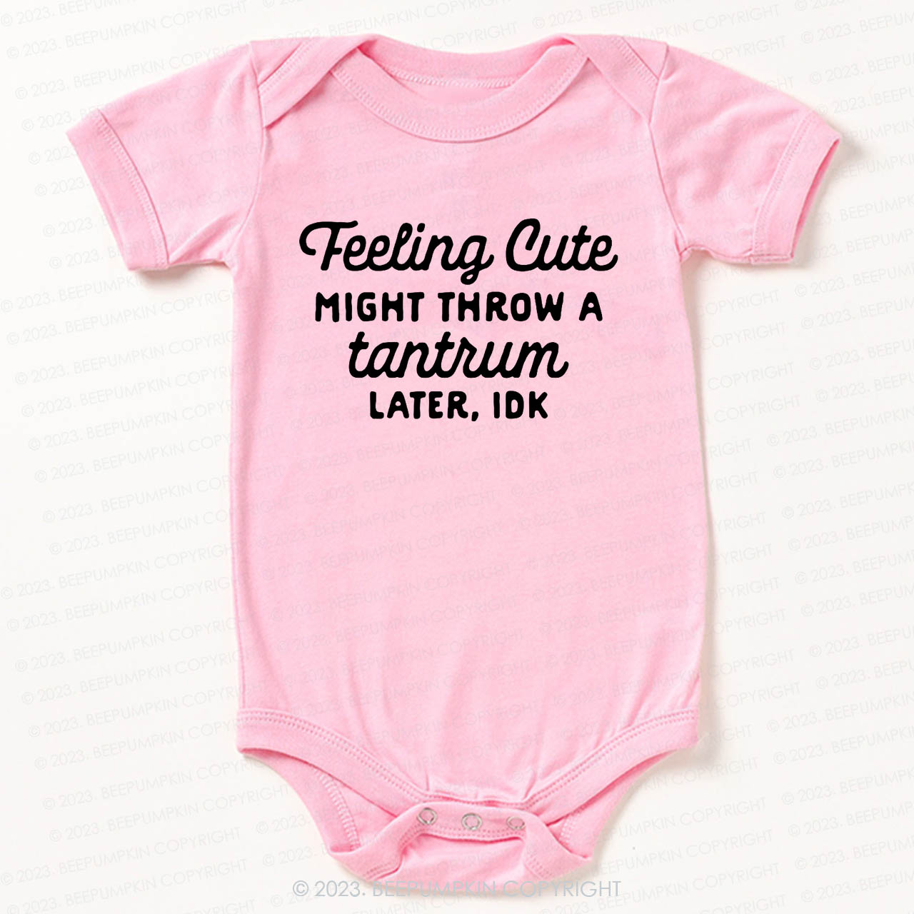 Feeling Cute Might Throw a Tantrum Later, idk Bodysuit For Baby