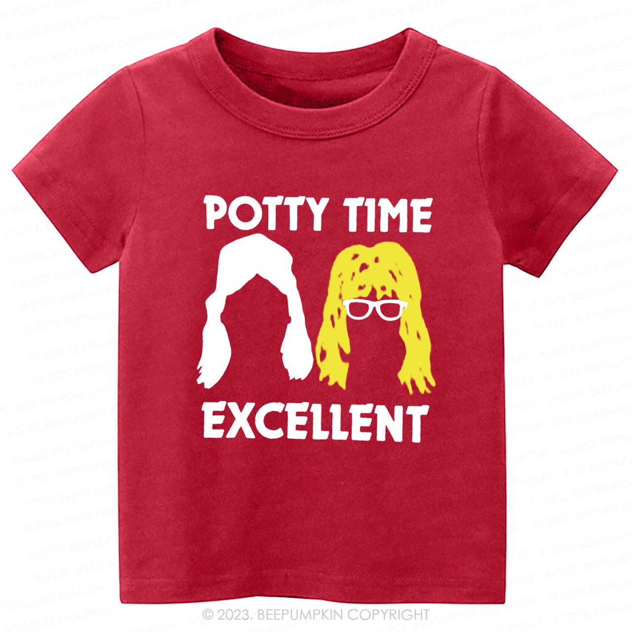 Potty Time Excellent Funny Kids Shirt