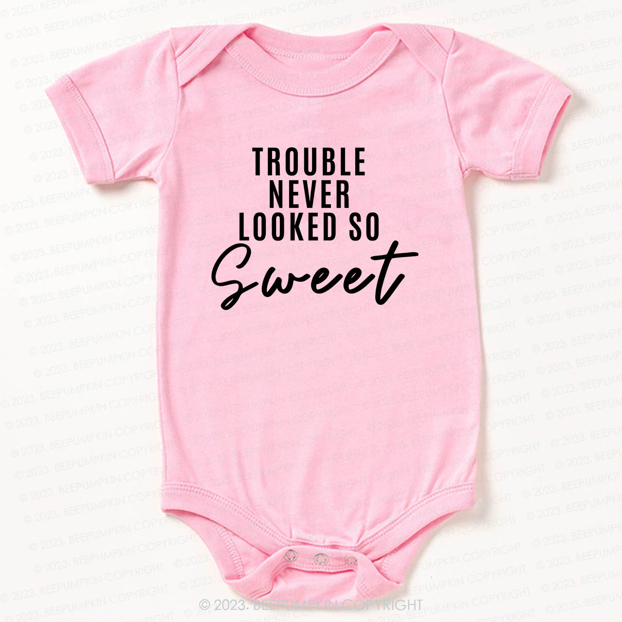 Trouble Maker Funny Bodysuit For Baby