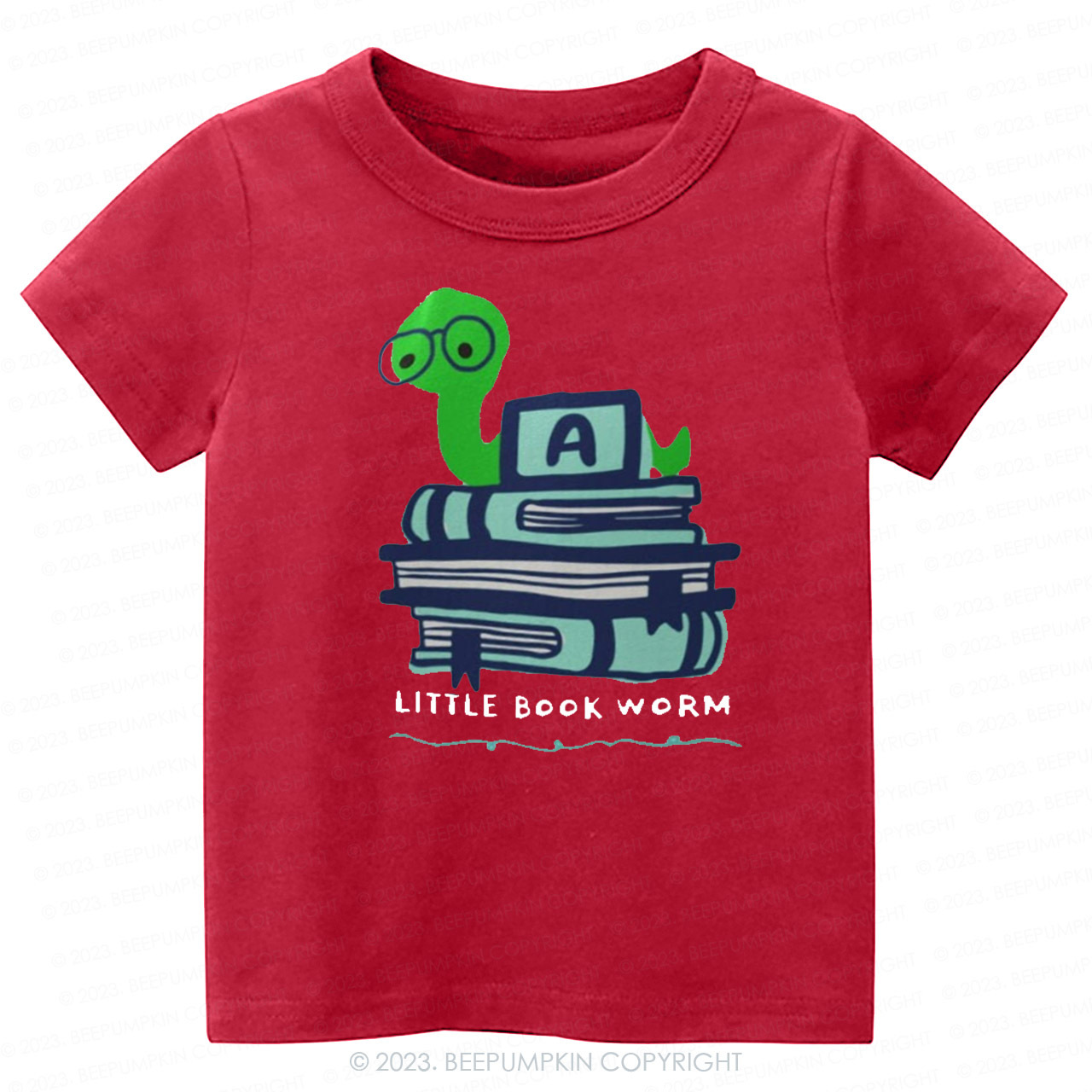 Little Book Worm Kids Shirt