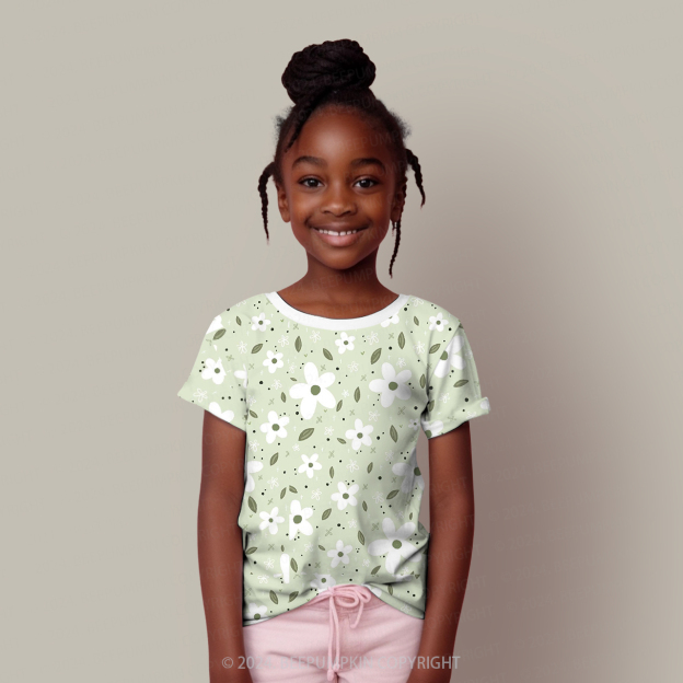Spring Fresh Oxygen All Over Print Kids Tees