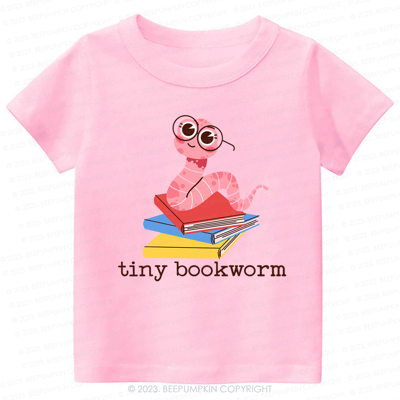 Tiny Bookworm Librarian Kids Shirt