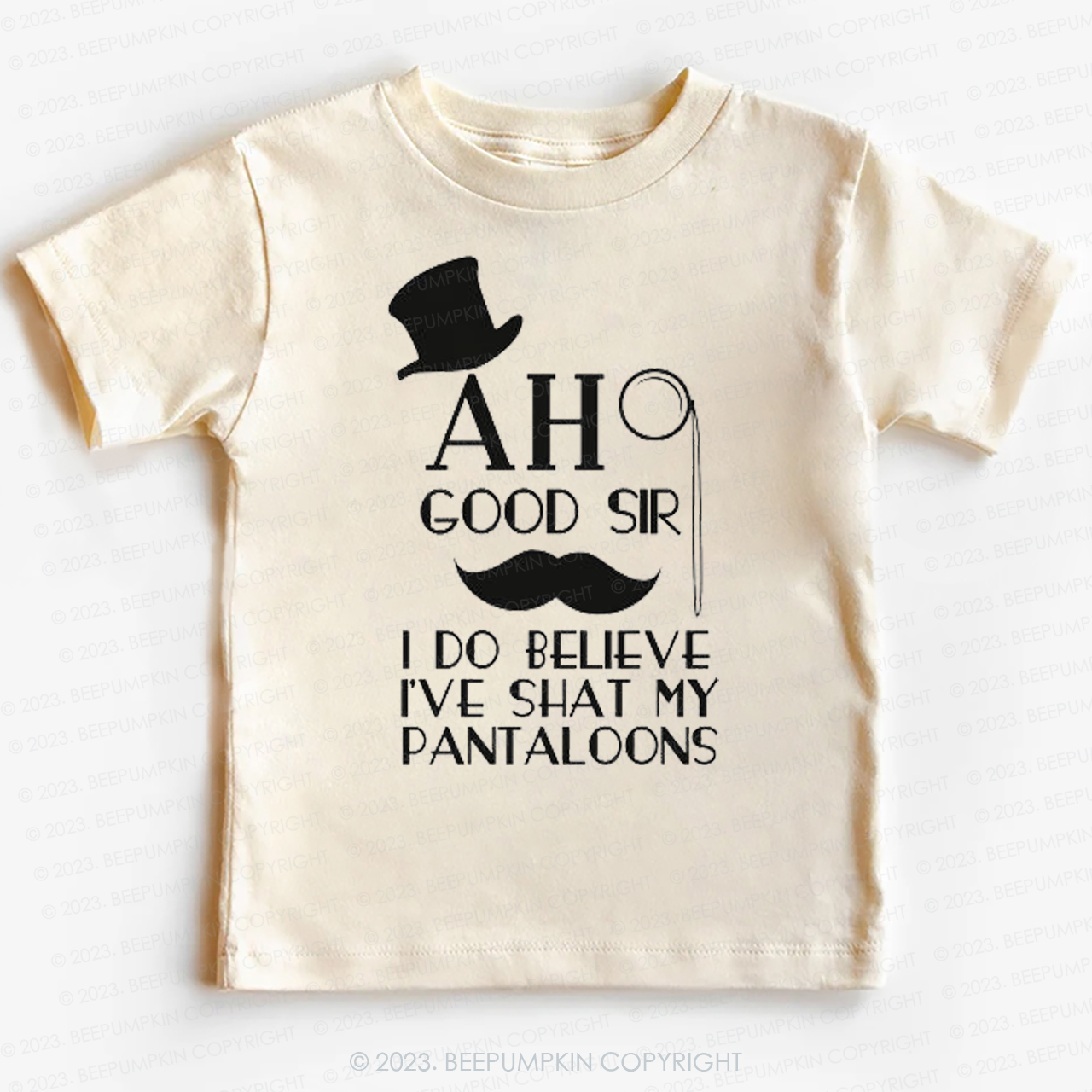 Ah Good Sir I've Shat My Pantaloons Kids Shirt