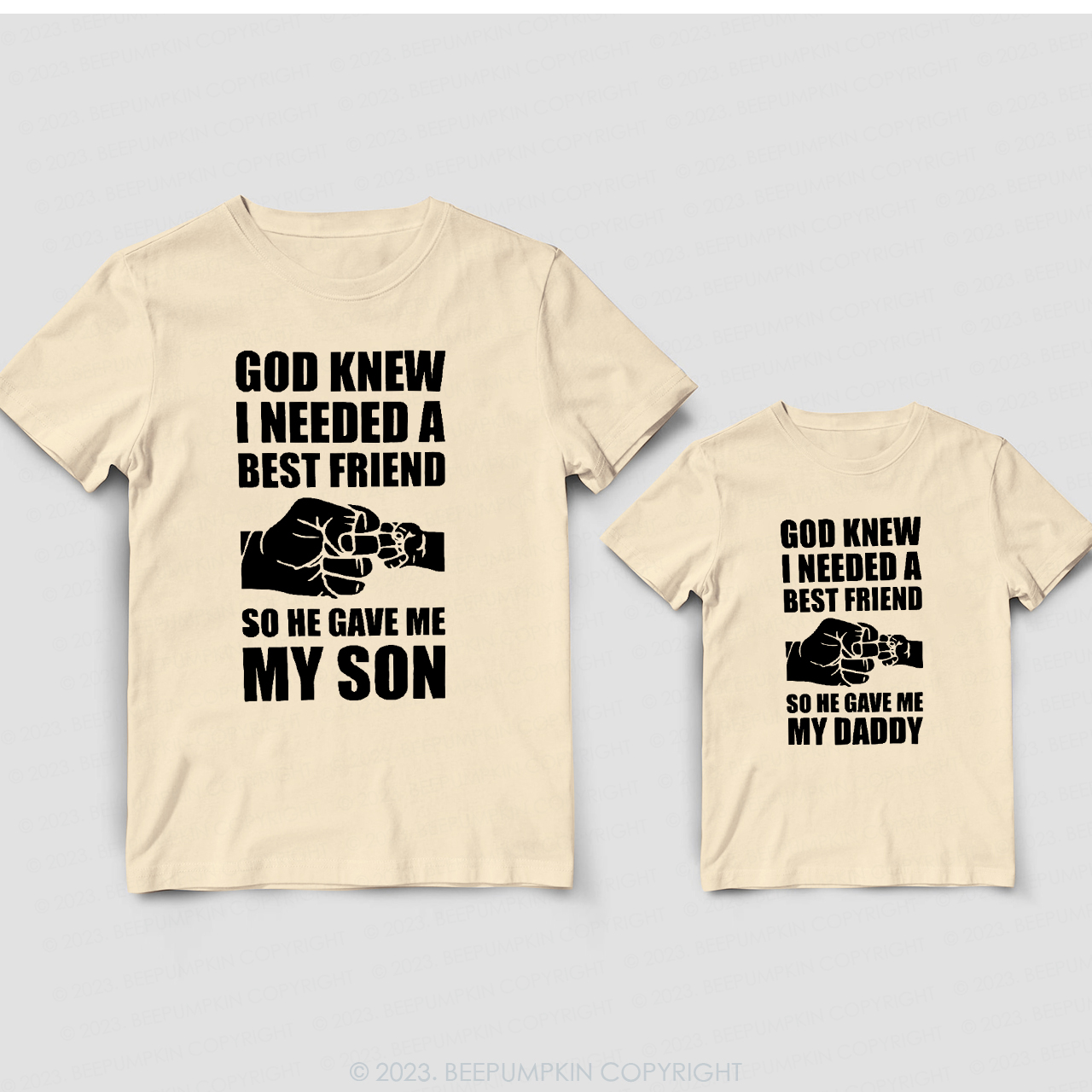 Father Son Best Friend Dad & Me Matching T-Shirts