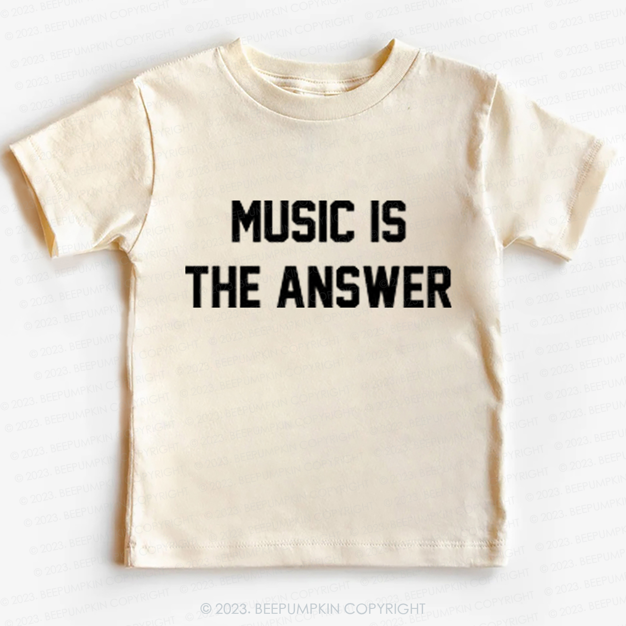 Music Is The Answer Kids Shirt