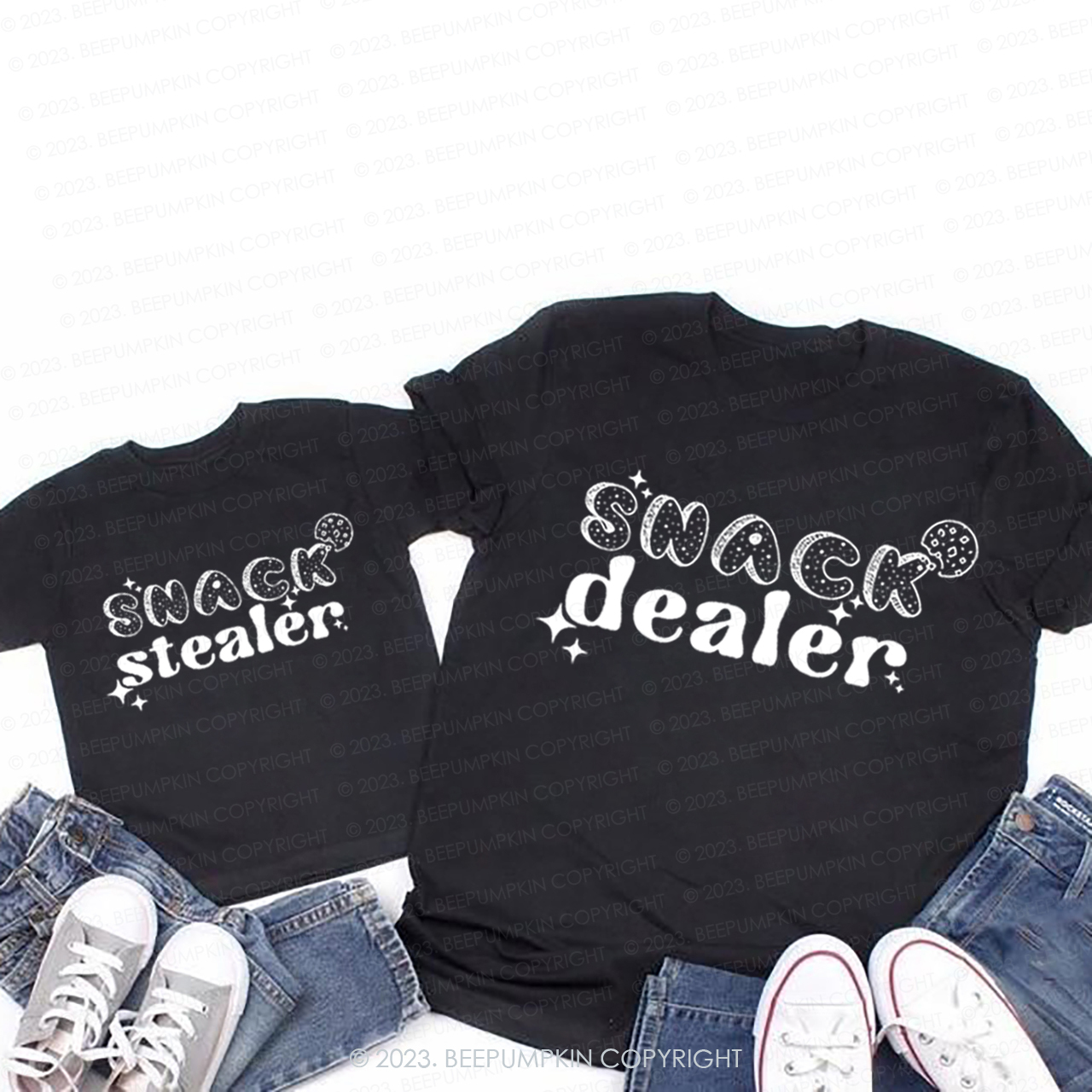 Snack Dealer Stealer T-Shirts For Mom&Me