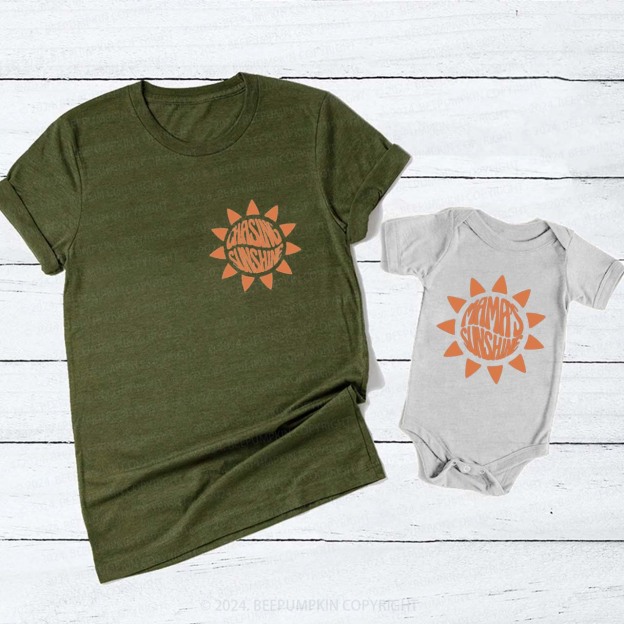 Sunshine Mommy And Me T-Shirts For Mom&Me