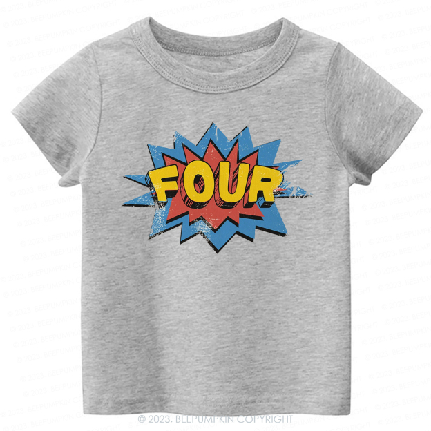 Birthday Natural Kids Shirt