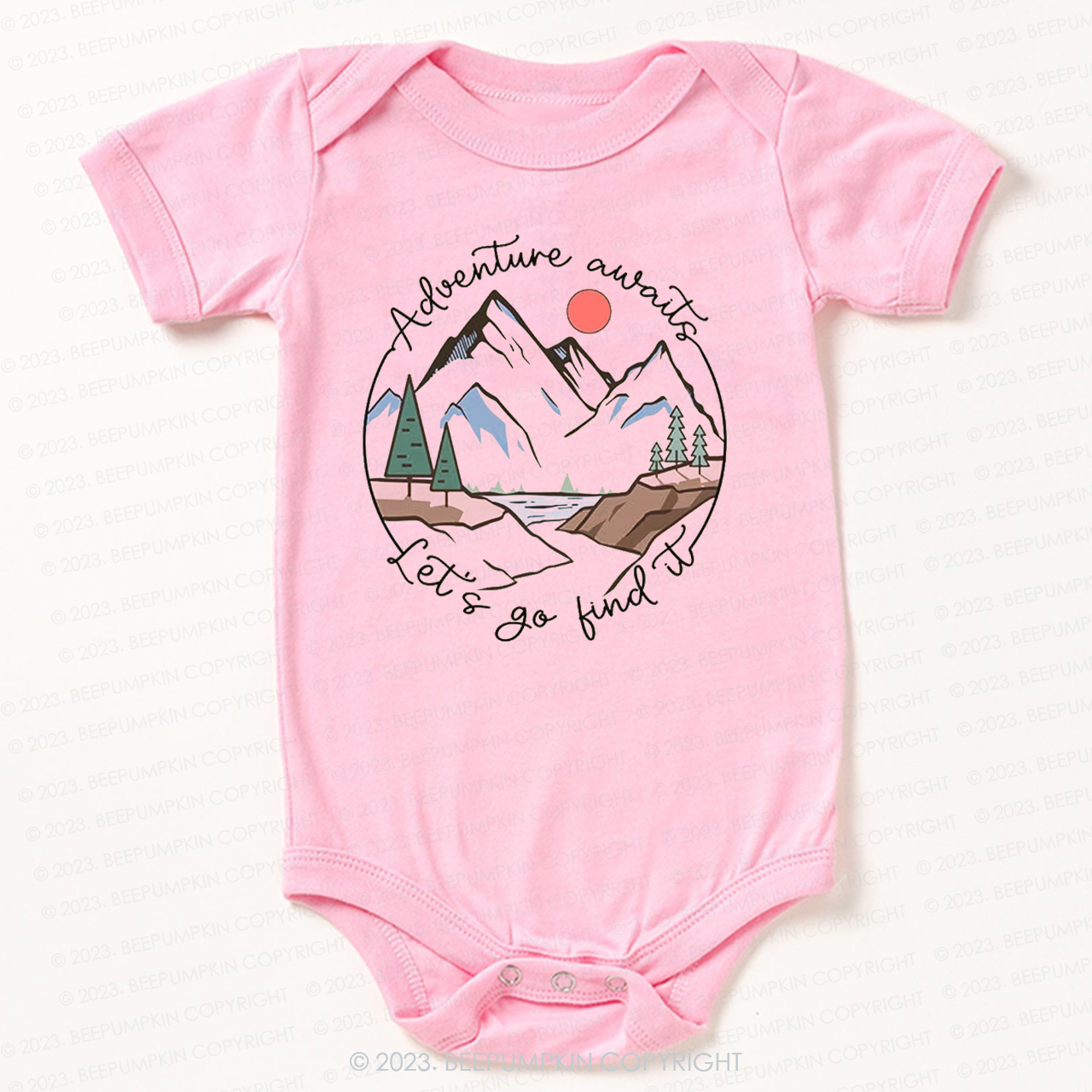 Adventure Awaits Let's Go Find It Bodysuit For Baby
