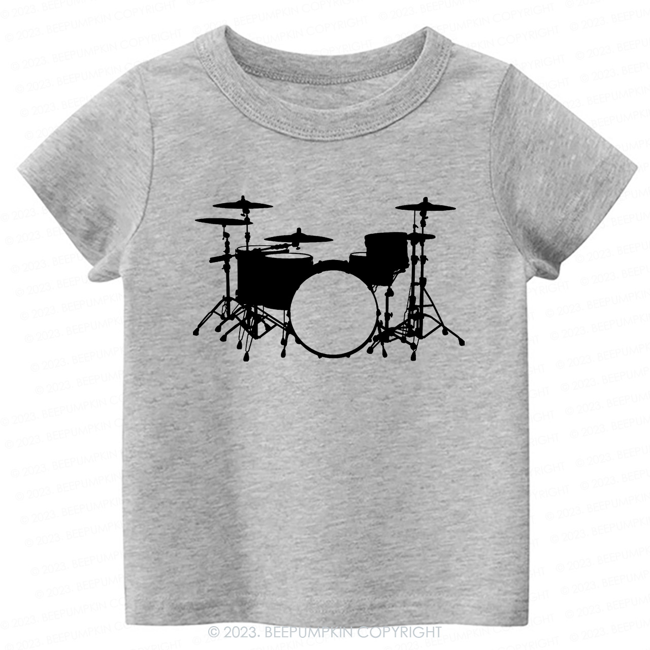 Drumset Music Kids Shirt