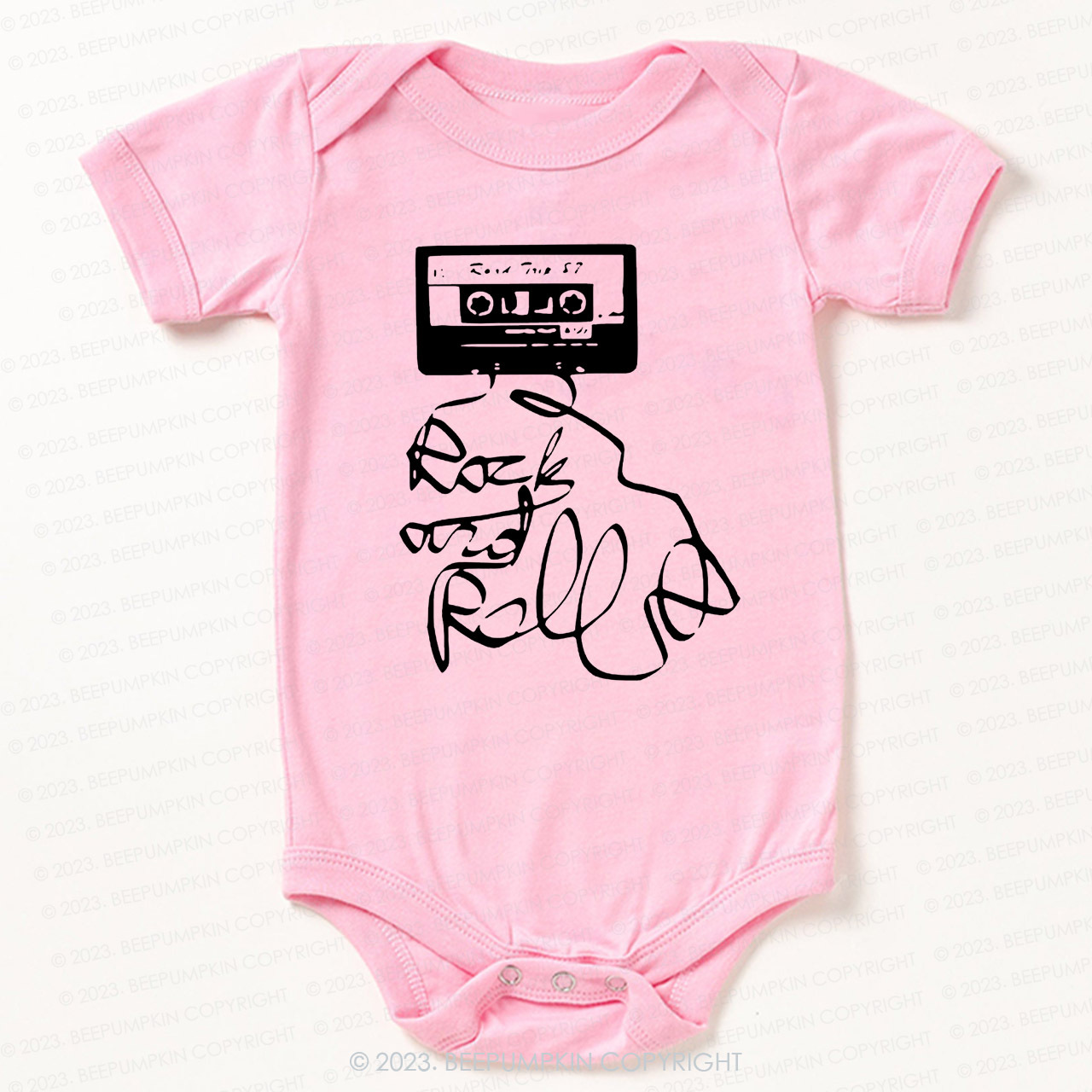 Cassette Tape Bodysuit For Baby