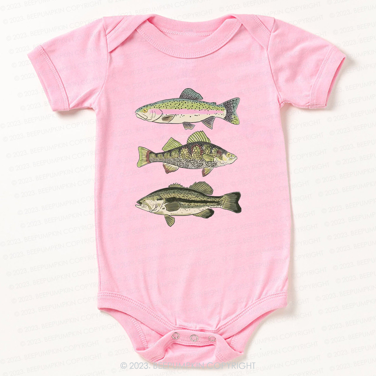 Summer Fishing Top Bodysuit For Baby
