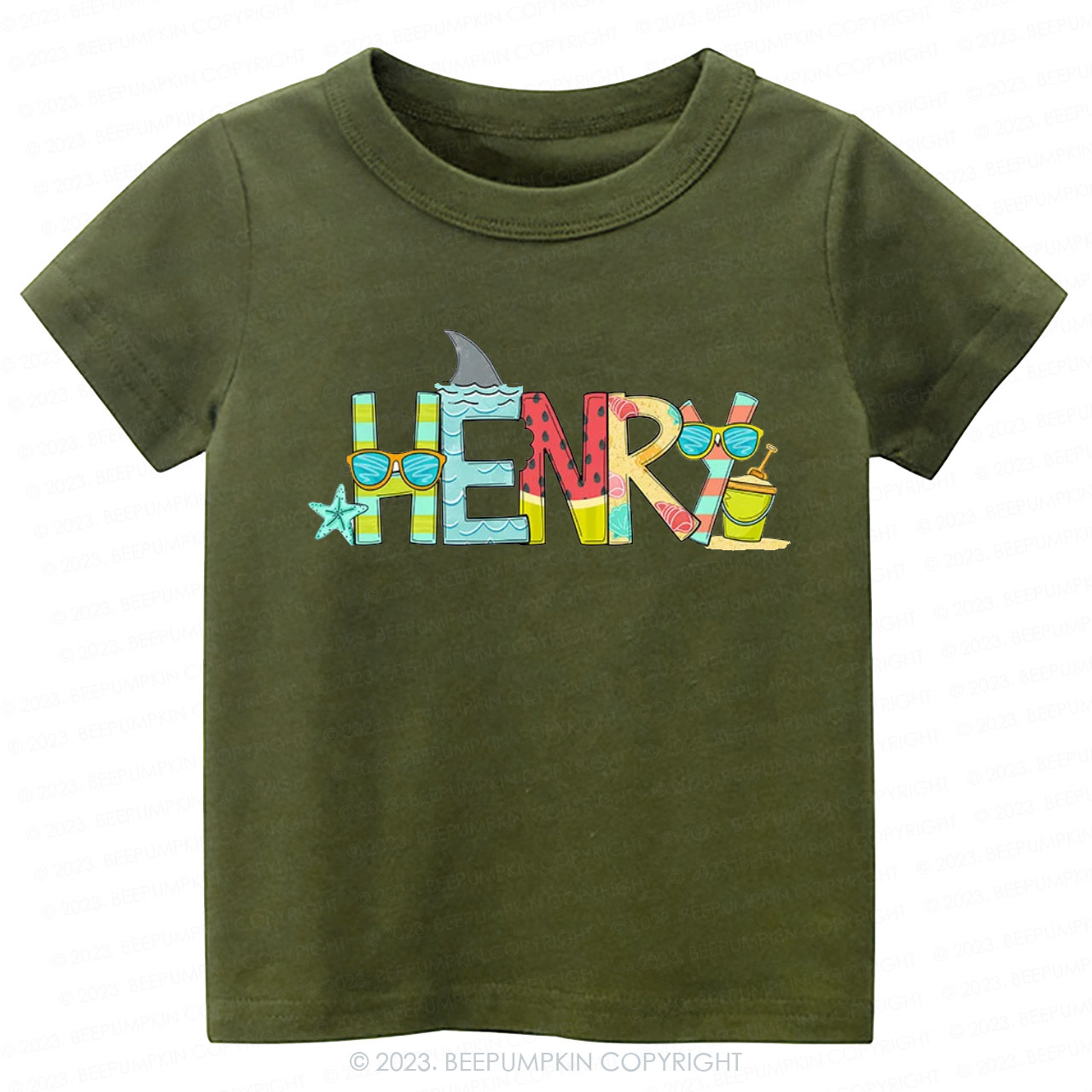Personalized Summer Kids Shirt
