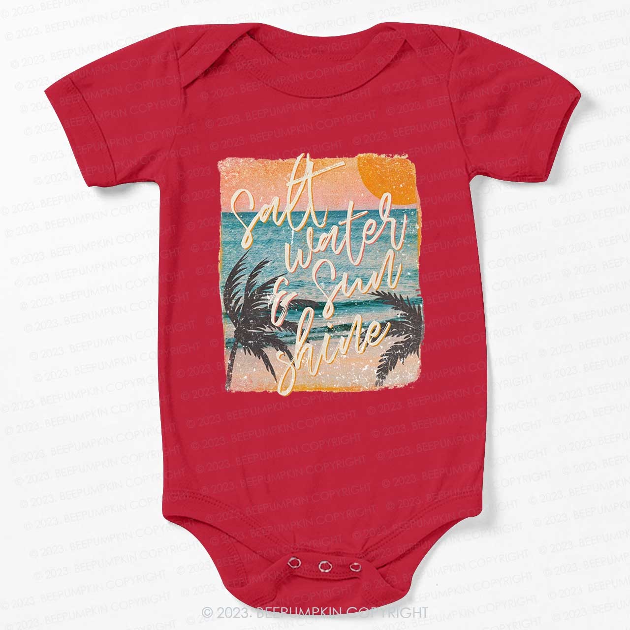 Salt Water And Sun-Kissed Bodysuit For Baby