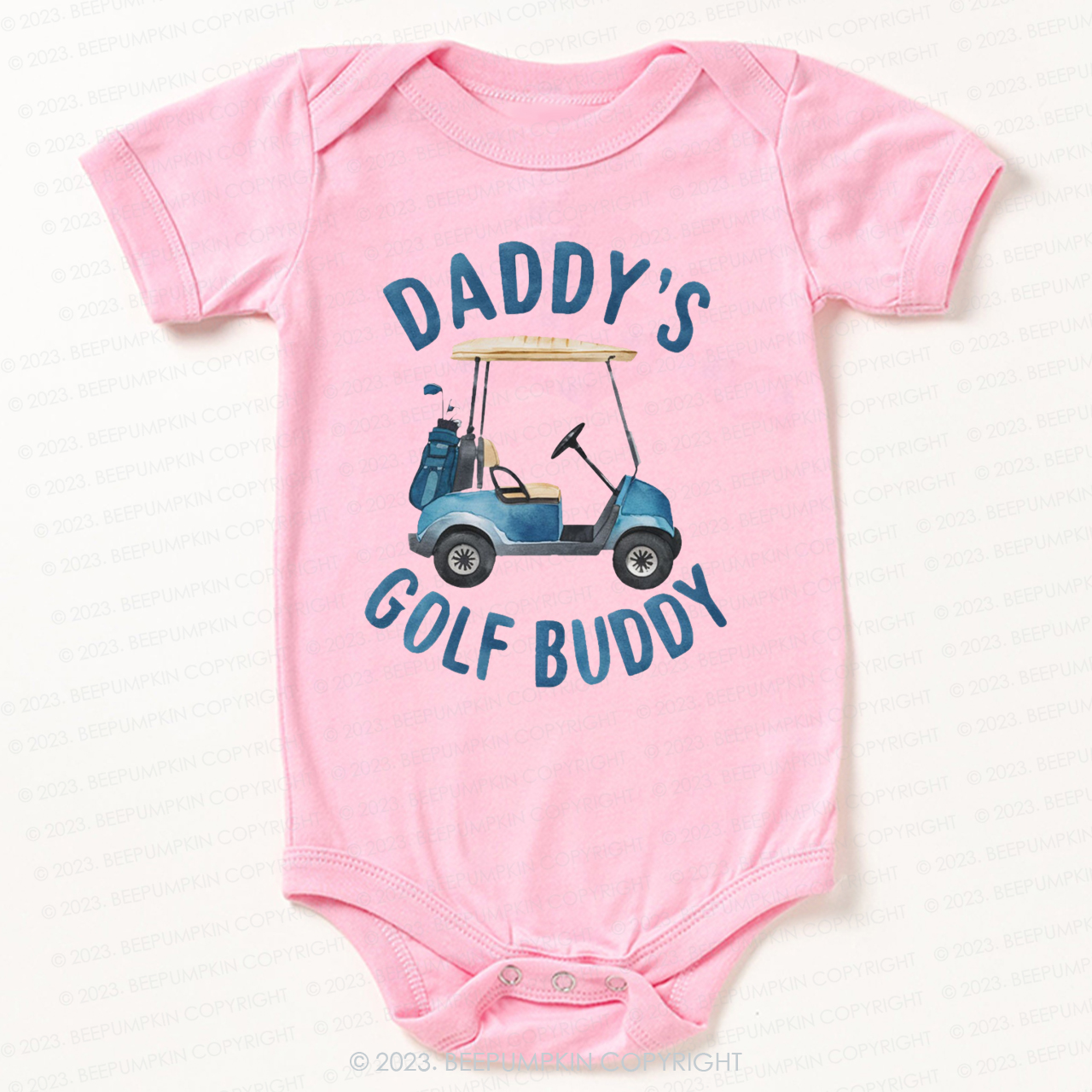 Daddy's Golf Buddy Bodysuit For Baby