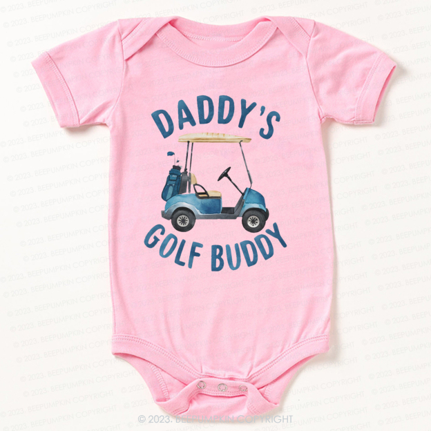 Daddy's Golf Buddy Bodysuit For Baby