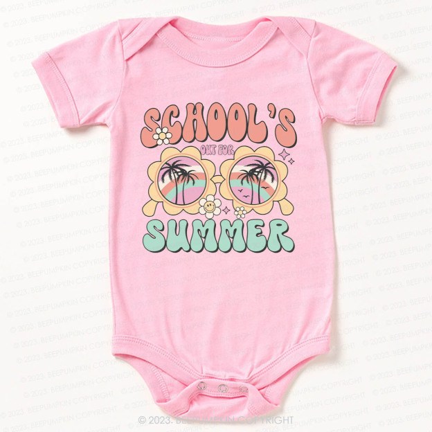 Schools Out For Summer Bodysuit For Baby