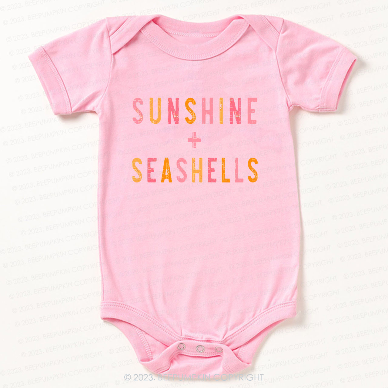 Sunshine And Seashells Bodysuit For Baby