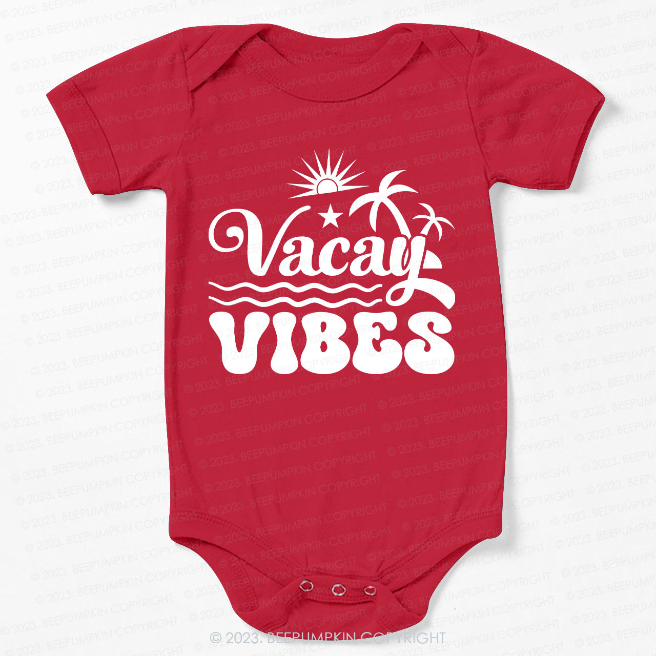 Summer Vacation Vacay Vibes Bodysuit For Baby 