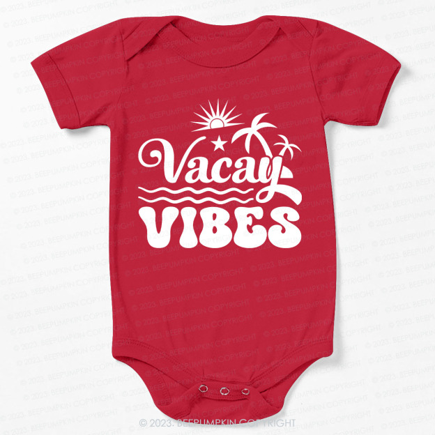 Summer Vacation Vacay Vibes Bodysuit For Baby 