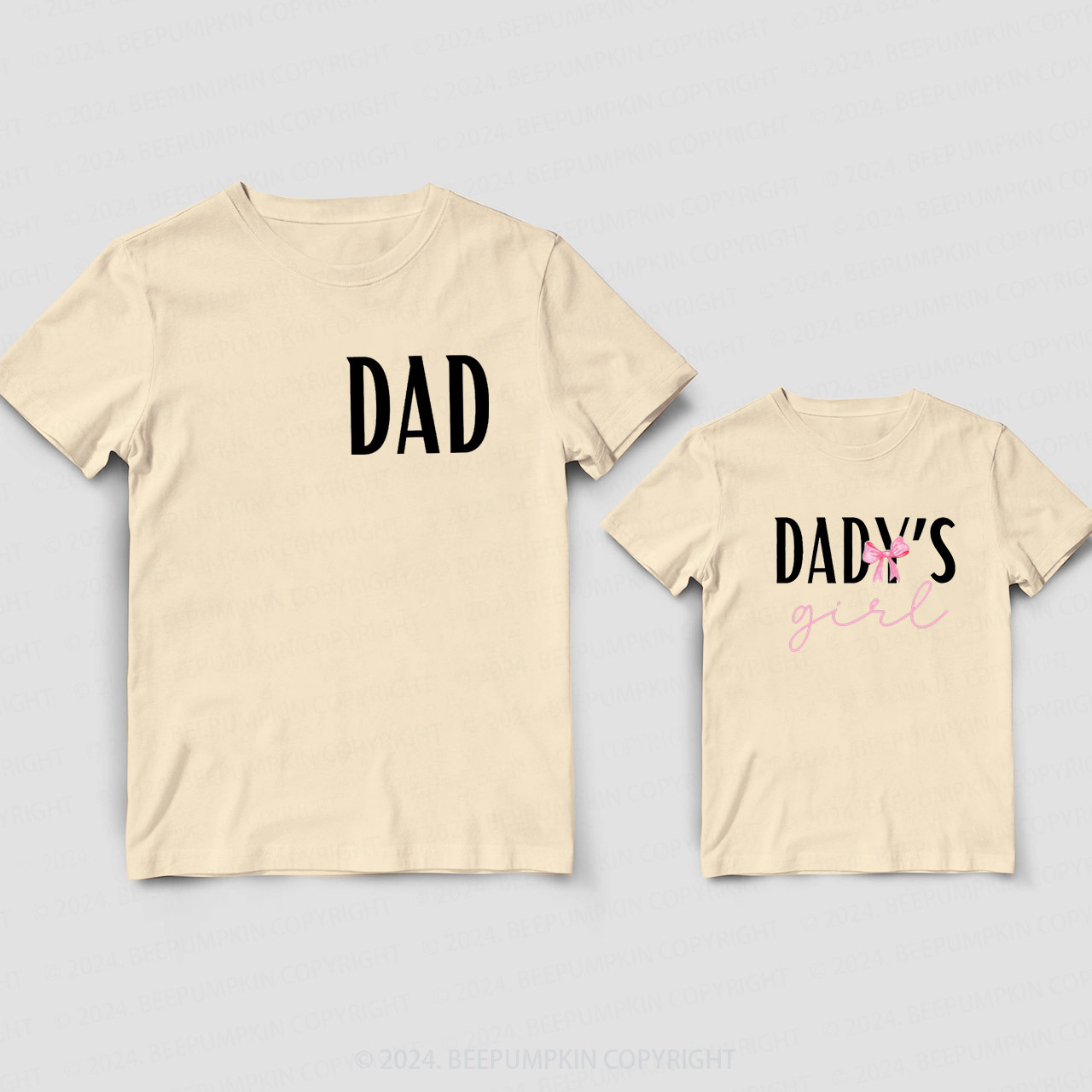 Cute Daddy And Me Matching Shirt