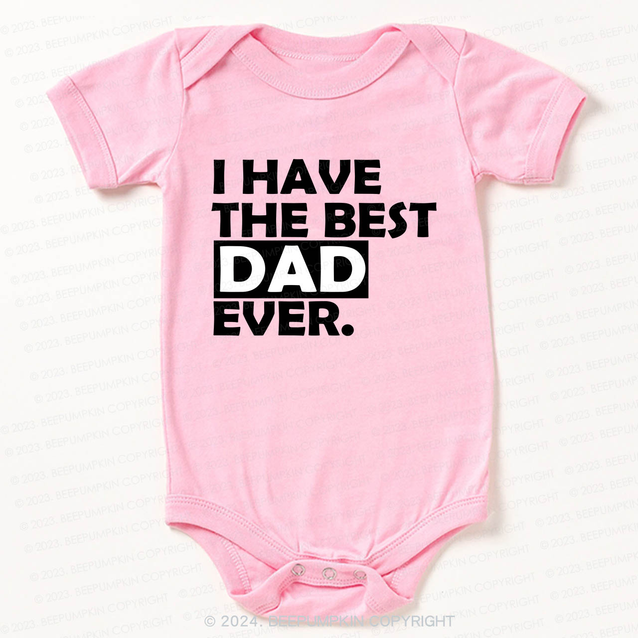 Best Dad Ever First Dad And Me Bodysuit For Baby 