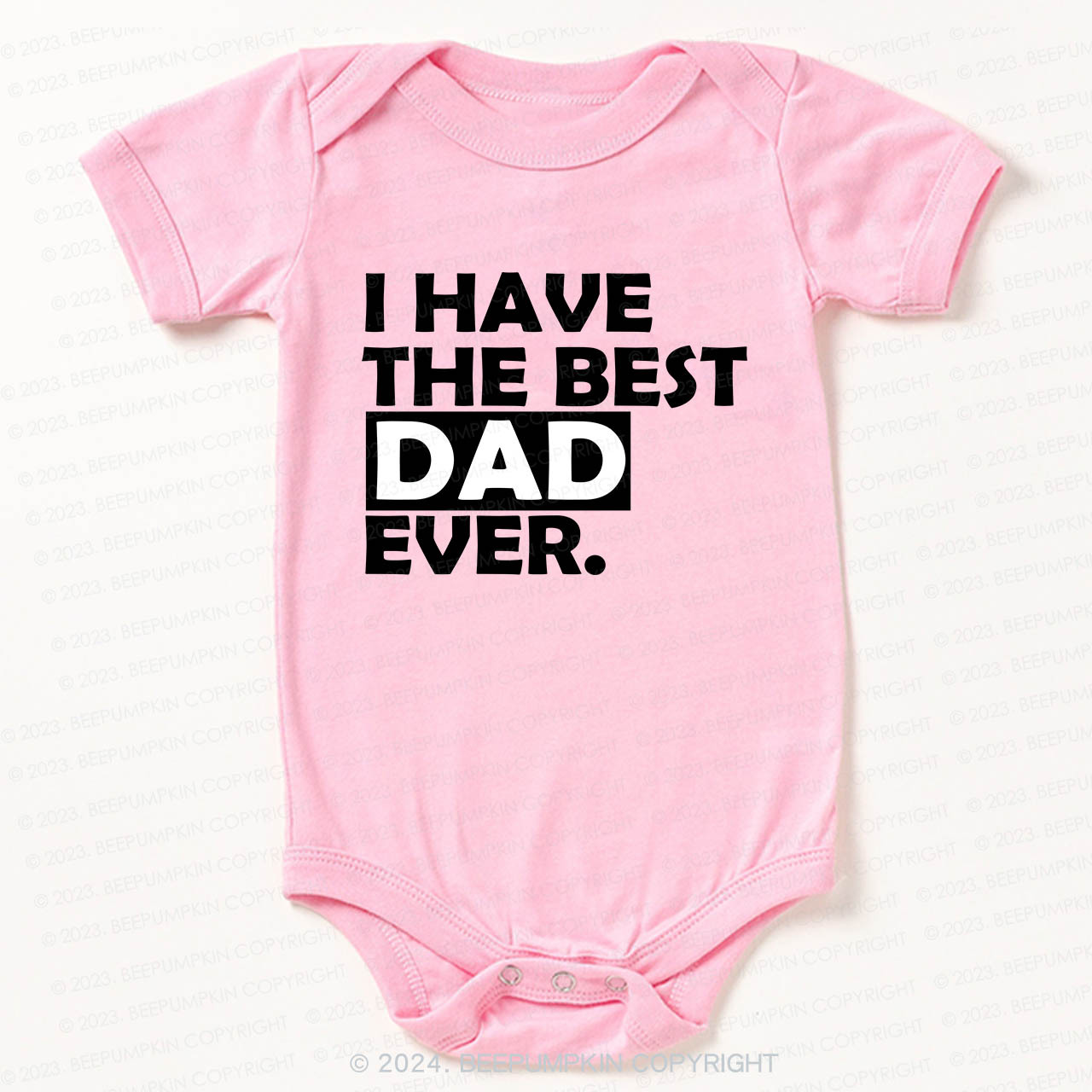 Best Dad Ever First Dad And Me Bodysuit For Baby 