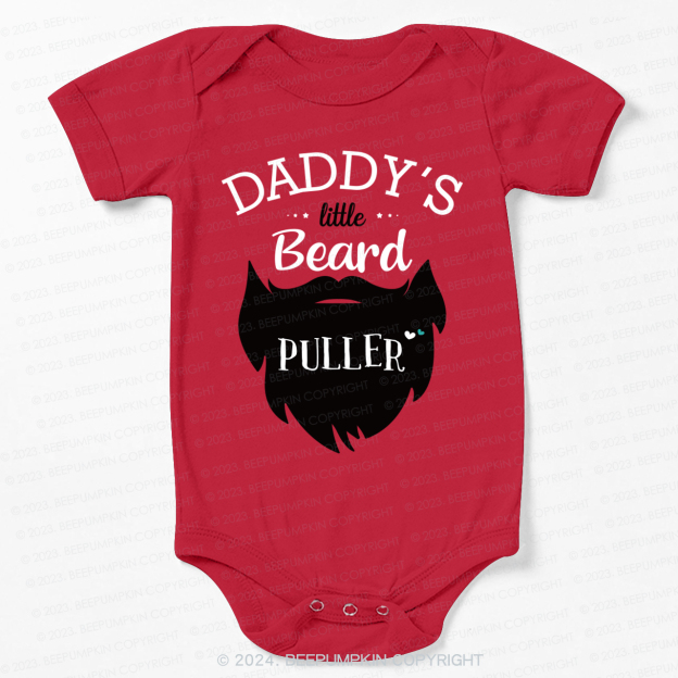 Personalized Beard Bodysuit For Baby 