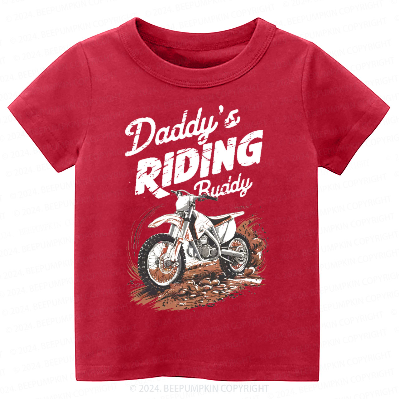 Retro Dirt Bike Toddler&Kids Tees