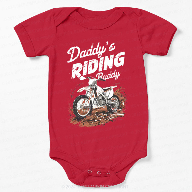 Retro Dirt Bike Bodysuit For Baby 7