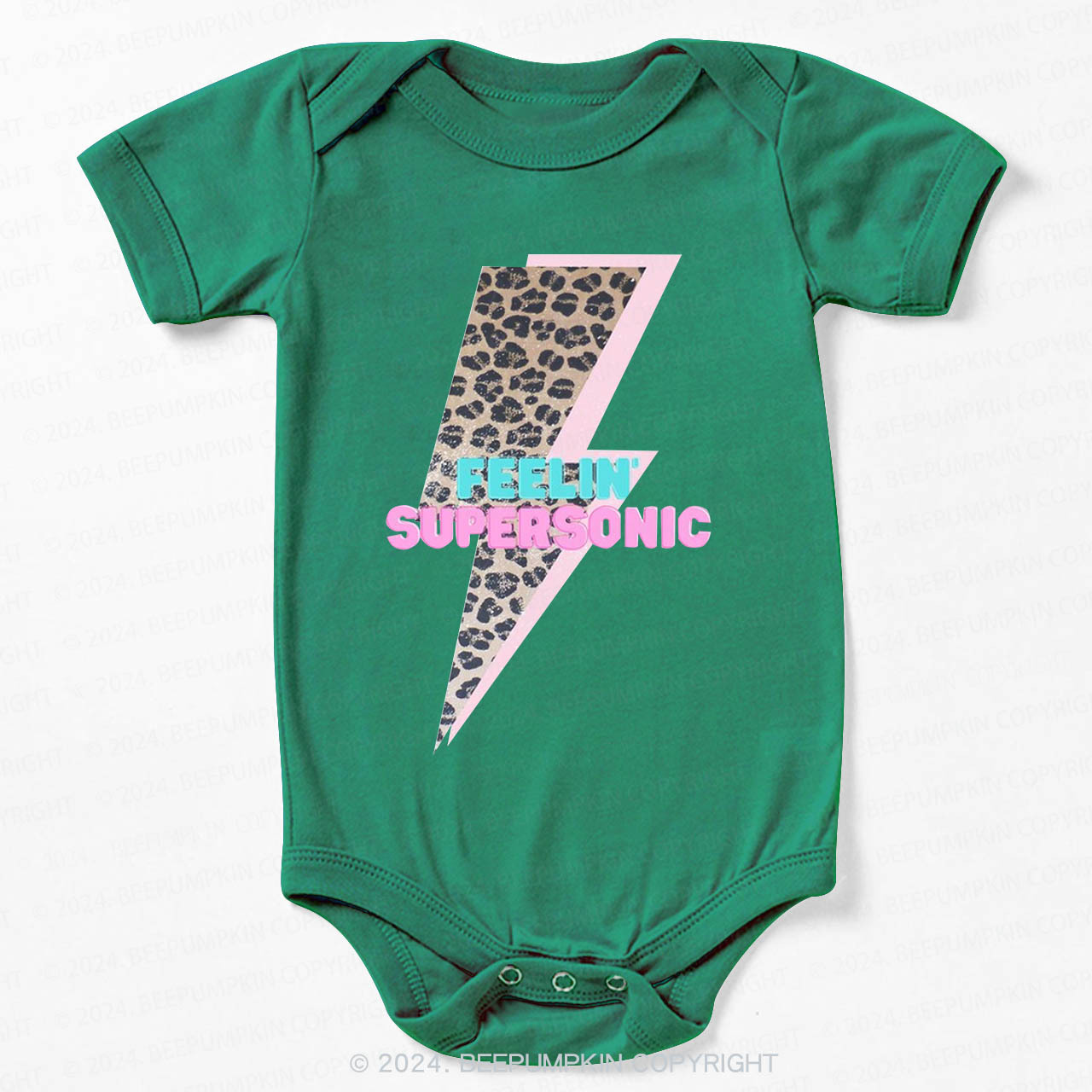 Rock Leopard Bodysuit For Baby 8