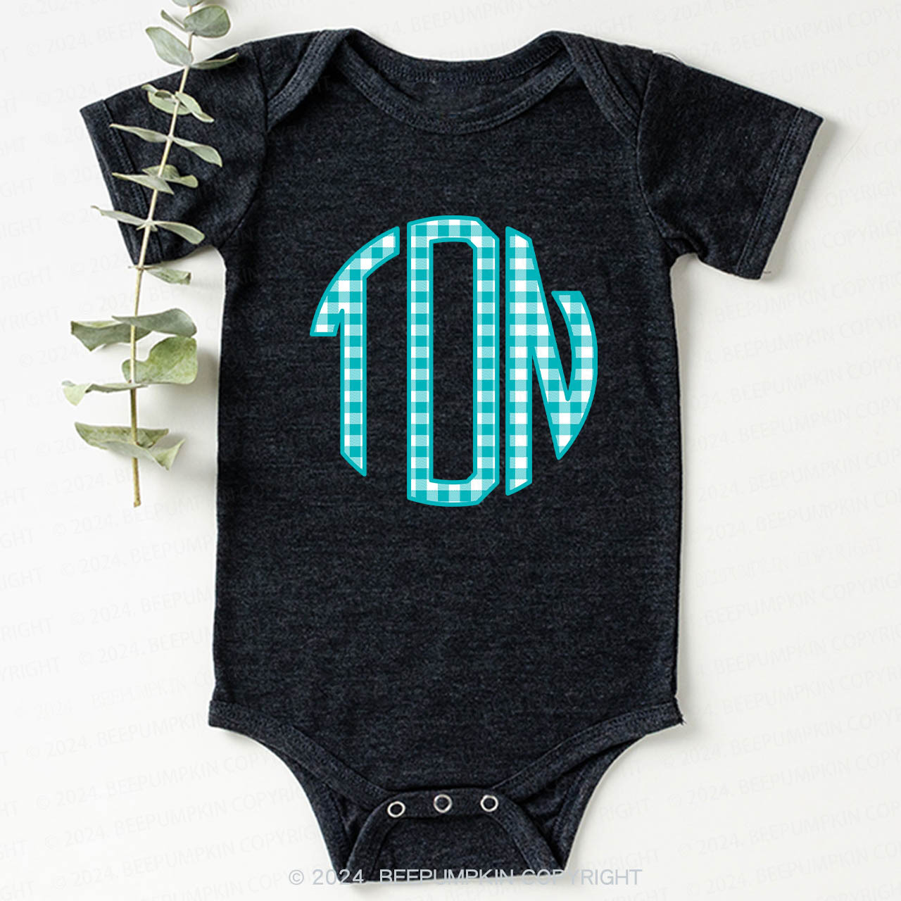 Personalized Monogrammed Bodysuit For Baby 