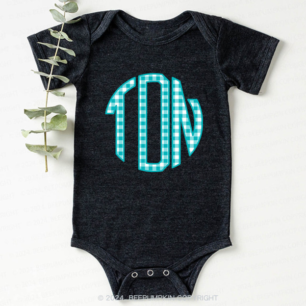 Personalized Monogrammed Bodysuit For Baby 