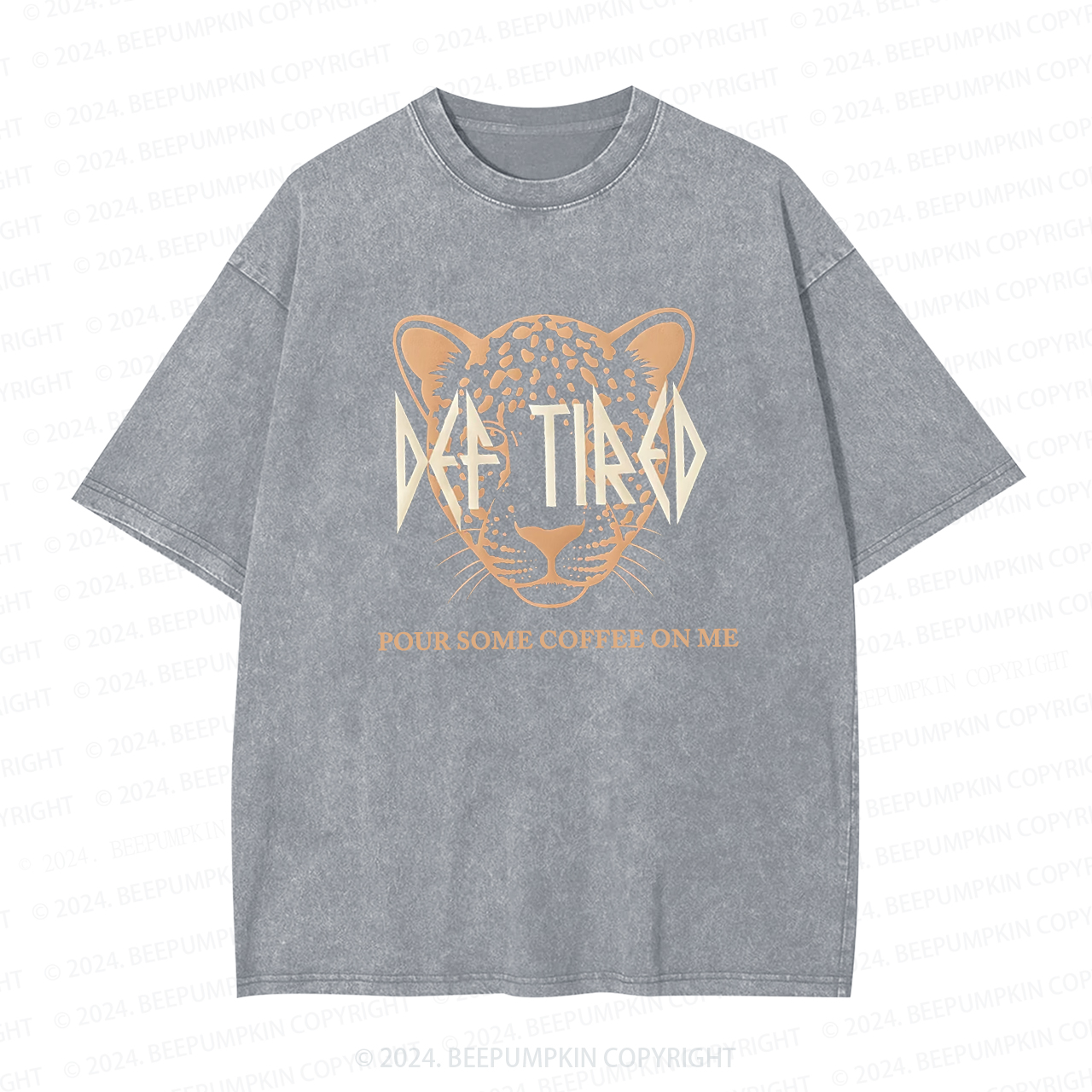 Def Tired Graphic Mama Washed T-Shirts 