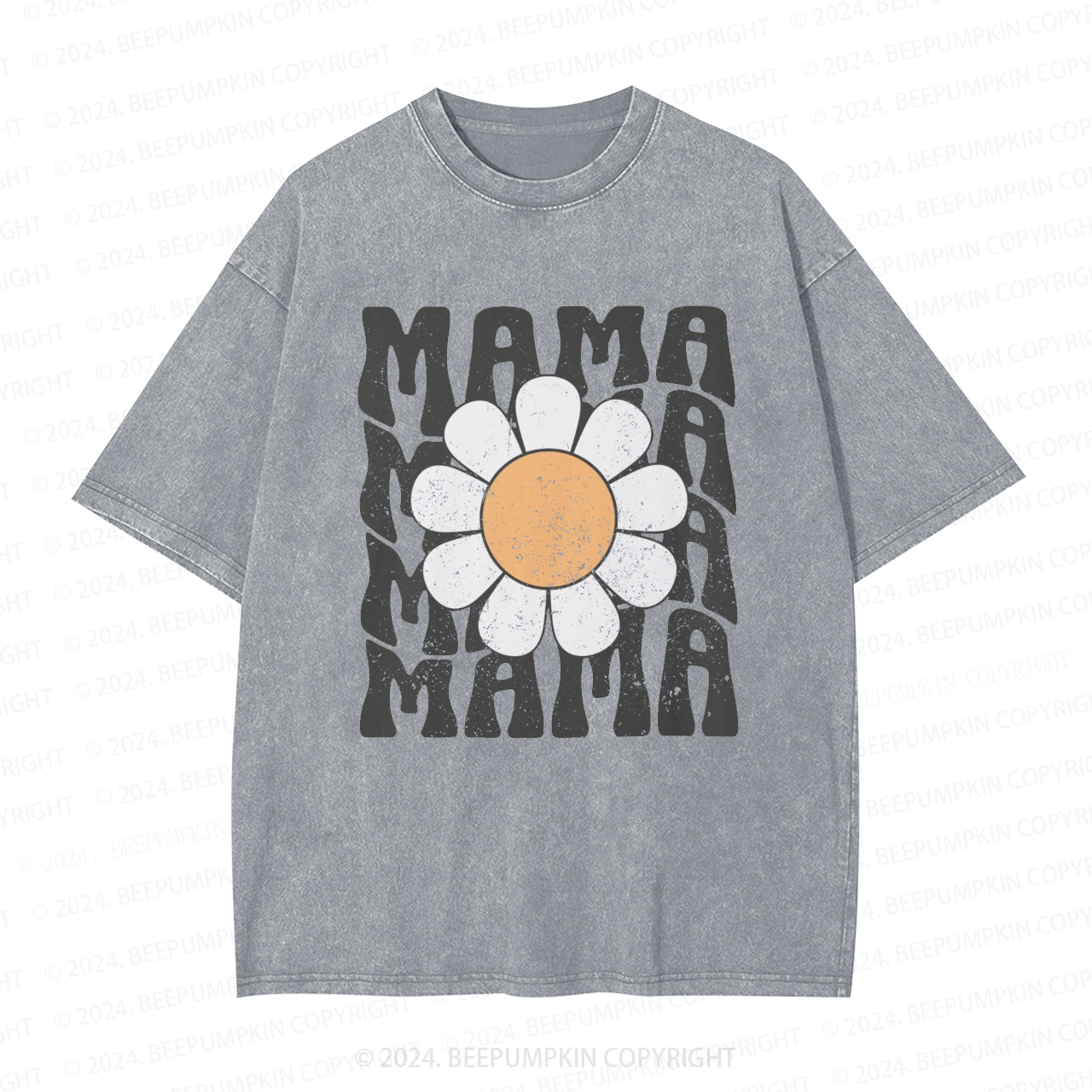 Vintage Mama Daisy Washed Tees