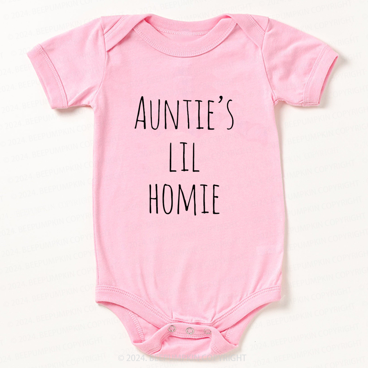 Auntie's Lil' Homie Bodysuit For Baby