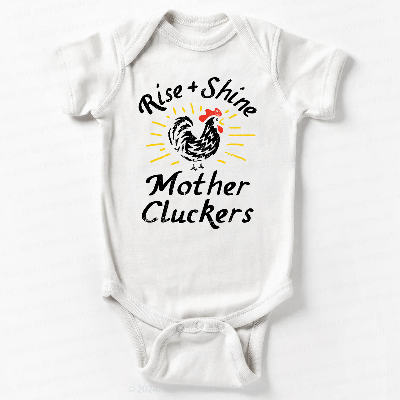 Rise & Shine Mother Cluckers Bodysuit For Baby