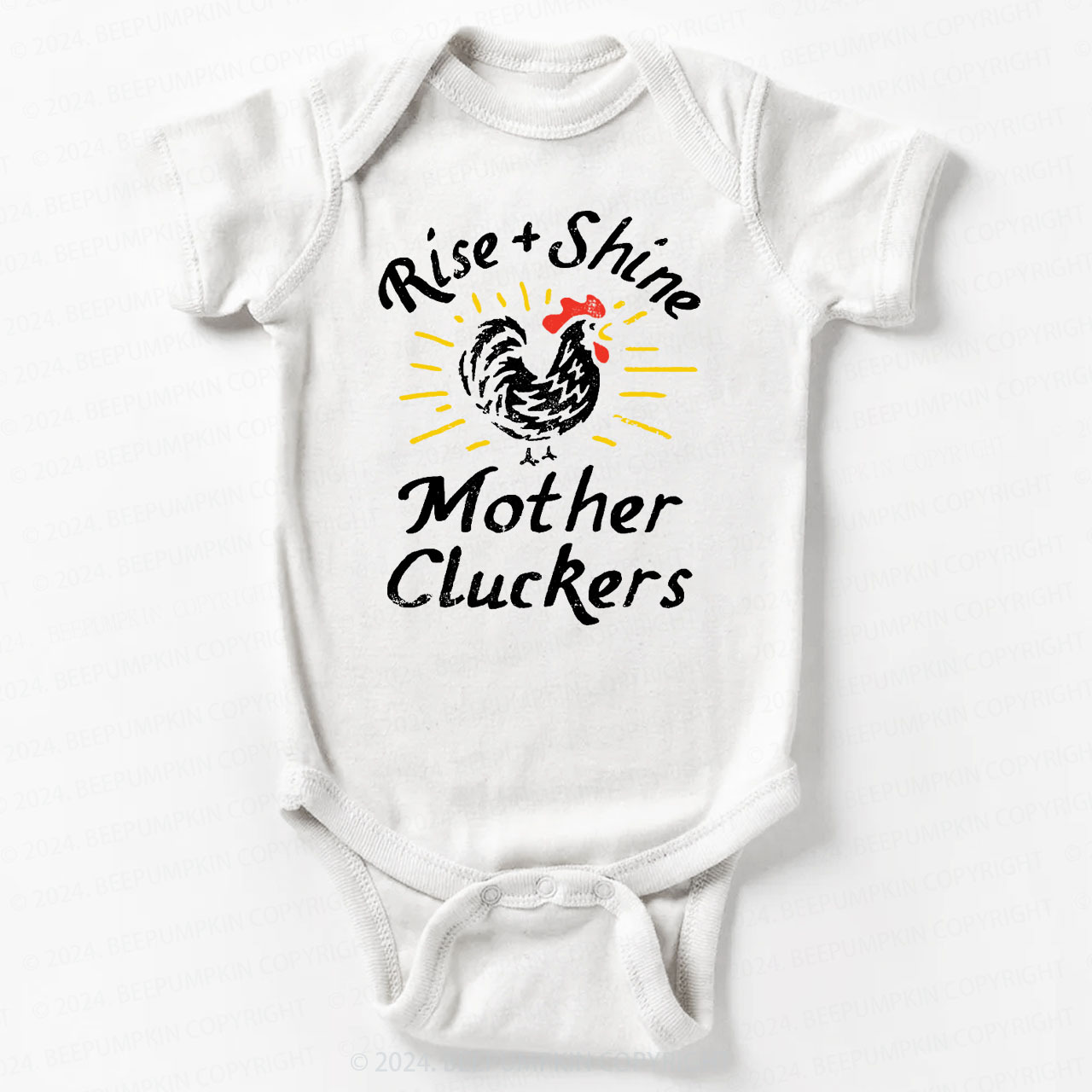 Rise & Shine Mother Cluckers Bodysuit For Baby