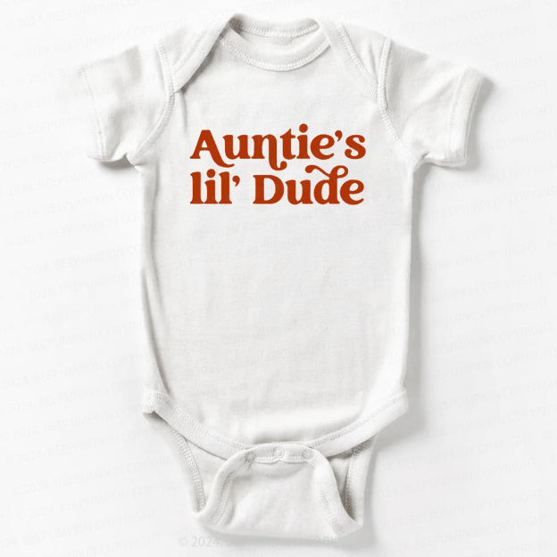Auntie's Lil Dude Bodysuit For Baby