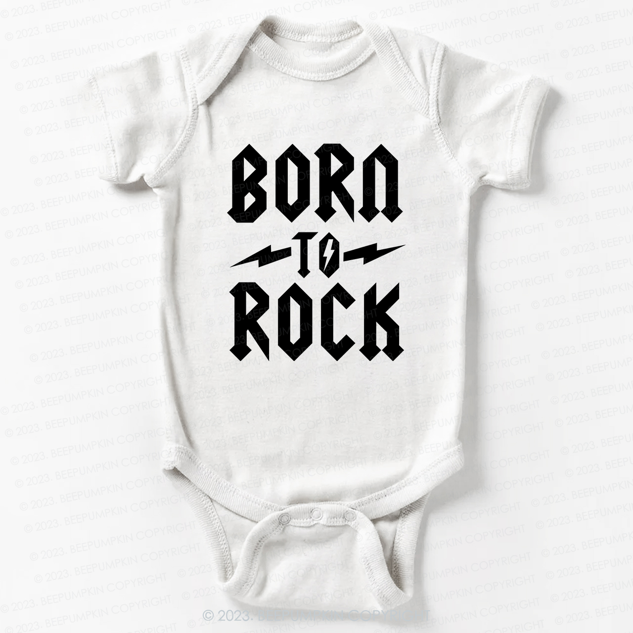 Born To Rock Heavy Metal Bodysuit & Shirts 8