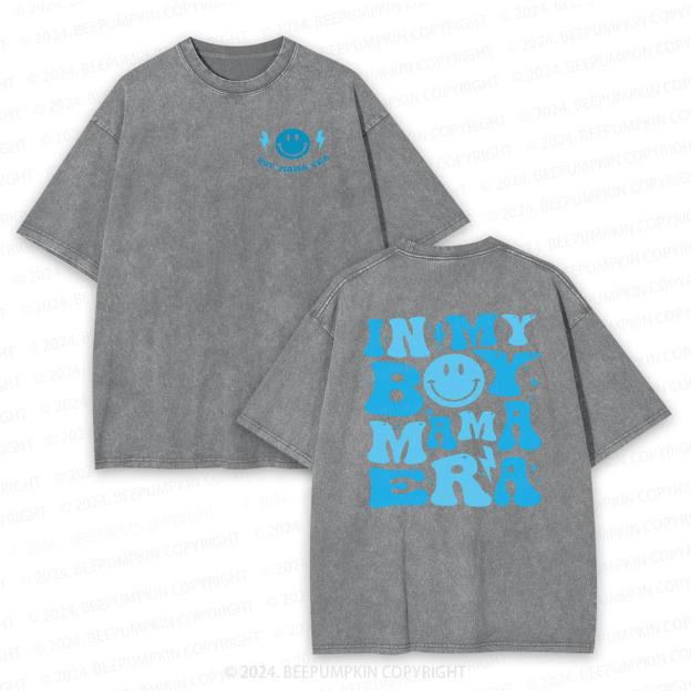 In My Boy Mama Era Mama Washed T-Shirts 